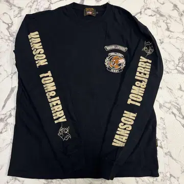 vanson 톰과 제리 긴팔 셔츠