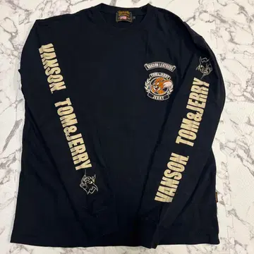 vanson 톰과 제리 긴팔 셔츠