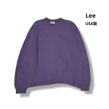 Lee 90s USA제 맨투맨 퍼플 XL