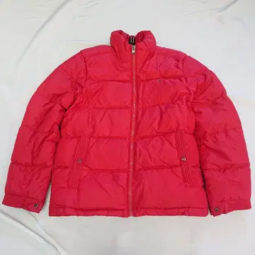 TOMMY HILFIGER 레드 다운 자켓 L