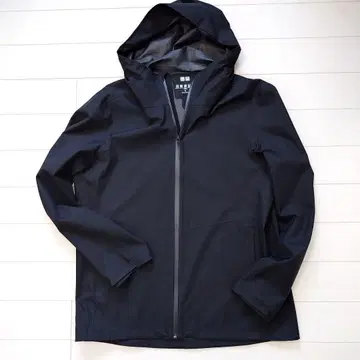 UNIQLO 블랙 블록테크 후드티 XL