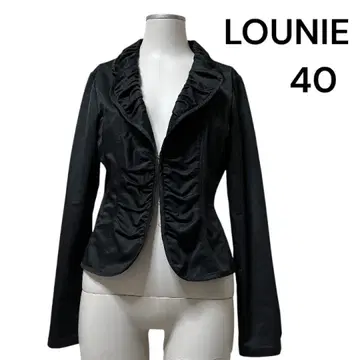 인기 루니 LOUNIE 여성용 테일러드 자켓 블랙 40