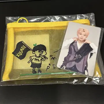INI 기무라 마사야 메쉬 파우치 XQUARE MASTERPIECE