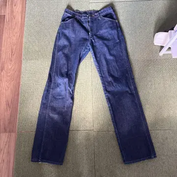 Wrangler 데님 팬츠 다크 네이비 스트레이트