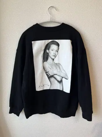 [ 인기 ] ZARA Kate Moss 케이트 모스 맨투맨 S 블랙