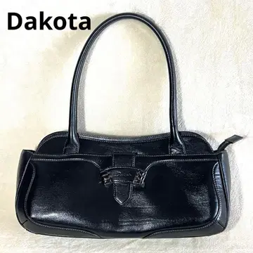 새상품급 Dakota 다코타 핸드백 가죽 숄더 블랙