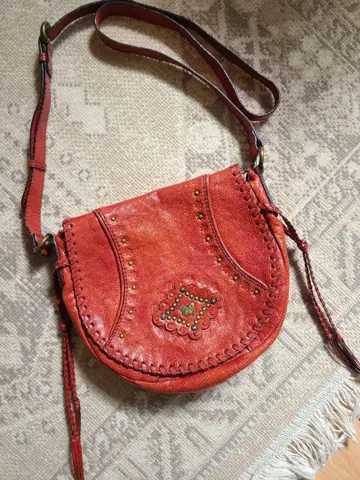 ANNA SUI 숄더백 스터드 가죽