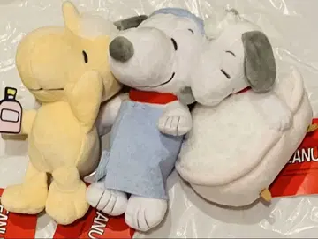 SNOOPY 봉제 인형 목욕 시간