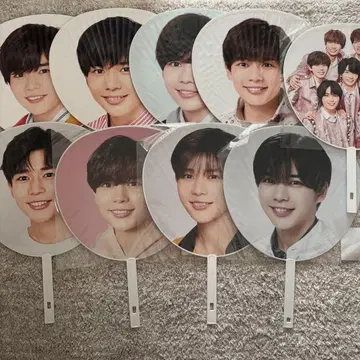 나니와단시 나가오 켄토 부채 9개 세트 (단체 포함)