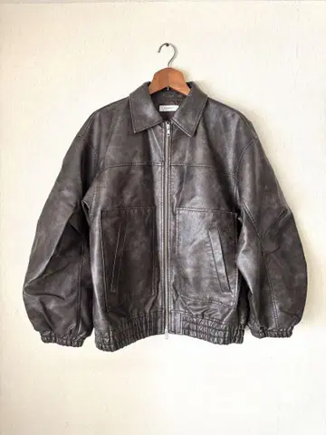 PAGEBOY 가죽 자켓
