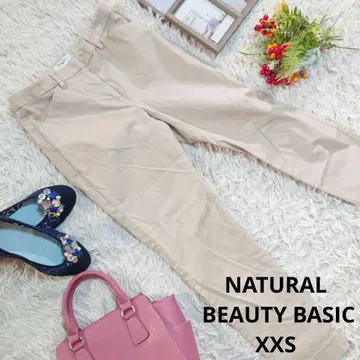 NATURAL BEAUTY BASIC 치노 팬츠 (XXS) 베이지