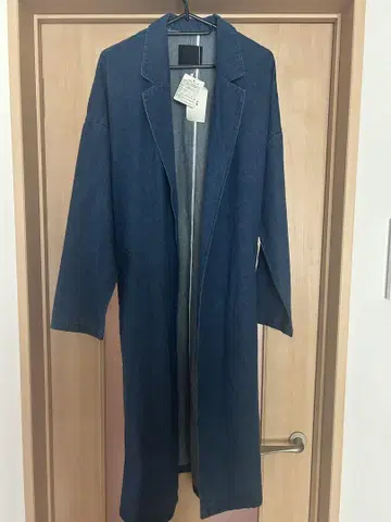 KBF 데님 가운 코트 택 포함 미사용