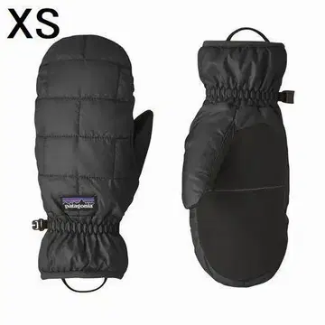patagonia 파타고니아 나노 퍼프 미트 미튼 장갑 XS 블랙