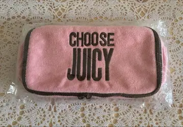 JUICY COUTURE 파우치 핑크