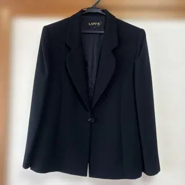 새상품급 LAPINE 11호 고급 블랙 테일러드 자켓 짙은 블랙