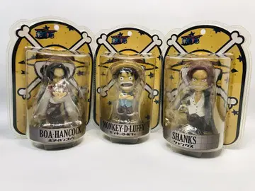 원피스 보빙 헤드 피규어 세트 루피 샹크스 핸콕