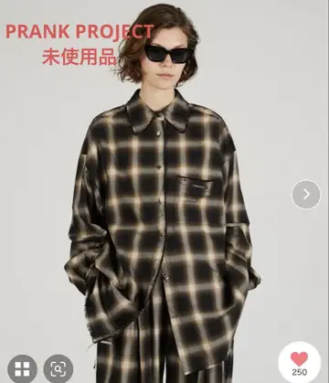 PRANK PROJECT 체크 셔츠