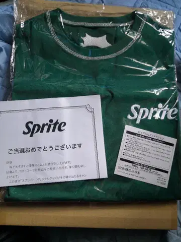 스프라이트 빅 실루엣 T셔츠 그린 Sprite 코카콜라
