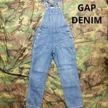 GAP DENIM 루즈 테이퍼드 살로펫 오버롤