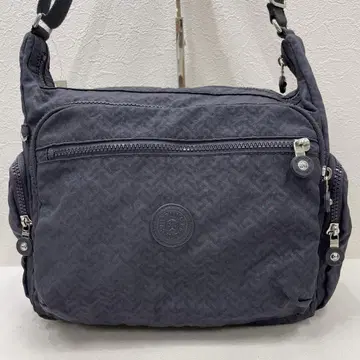 3978 Kipling 키플링 숄더백 올 패턴 네이비 계열