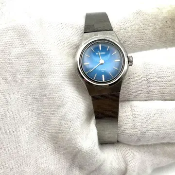 SEIKO 세이코 여성용 손목시계 실버 블루 11-0910