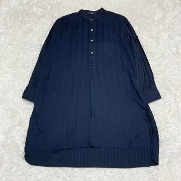 새상품급 45R 카라미 믹스 구구 셔츠 오버 사이즈 밴드 카라