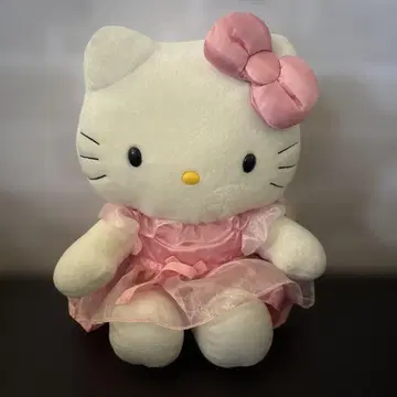 헬로키티 천사 키티 큰 봉제 인형 2001년 제조