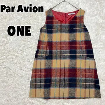 Par Avion 파라비온 오버롤 스커트 원피스 슬리브리스