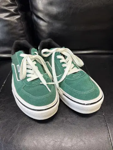 Vans 그린 스웨이드 로우컷 스니커즈