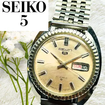 가동 세이코 파이브 SEIKO 5 자동 와인딩 데이트 y2k 6119
