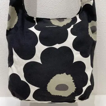 3992 marimekko 마리메꼬 숄더백 우니코 화이트 블랙