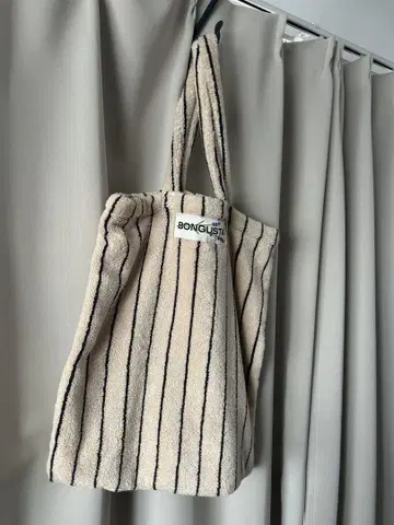 BONGUSTA 보그스타 STRIPED 토트백 베이지