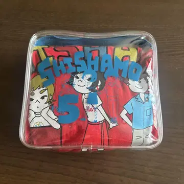 SHISHAMO 5 티셔츠(FREE SIZE) 오리지널 파우치