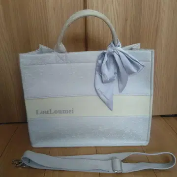 LouLoumei 루루미 토트백 블루 덕질 NICE CLAUP