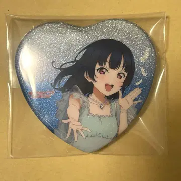 바다의 반짝임 캔뱃지 Aqours 츠시마 요시코 러브 라이브 선샤인