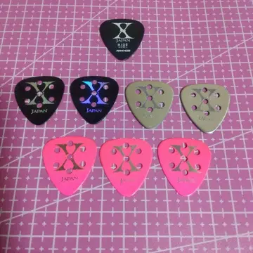 X JAPAN hide 기타 피크 8장 세트
