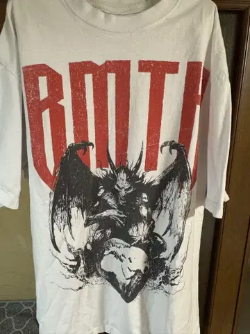 Bring Me The Horizon 화이트 셔츠 2XL