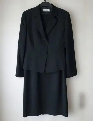 ETAGE 블랙 원피스 수트 자켓 포함