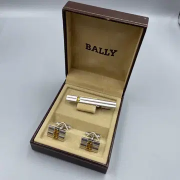 226 빈티지 BALLY 커프스 단추와 넥타이핀 세트