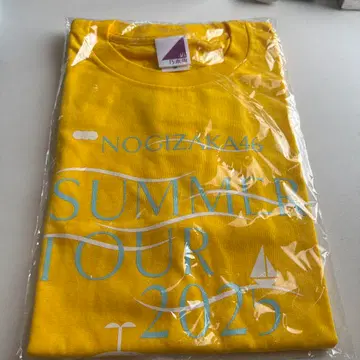 노기자카46 한여름 전국 투어 2025 T셔츠 M사이즈 오사카ver.