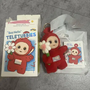 POP MART 텔레토비즈 Say Hello 봉제 인형 포