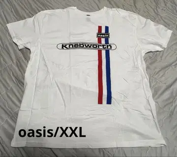 미사용 새상품 oasis Knebworth T셔츠 화이트 XXL