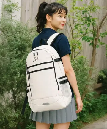 FILA 화이트 백팩