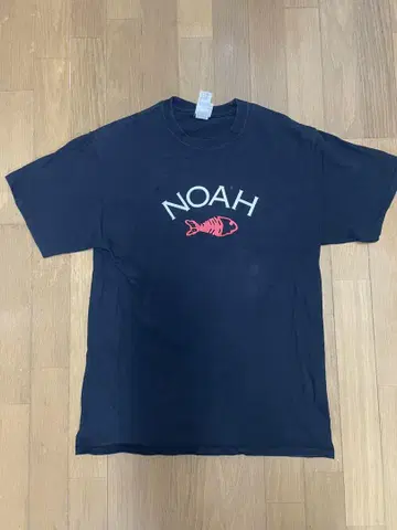 noah T셔츠 Fishbone 블랙