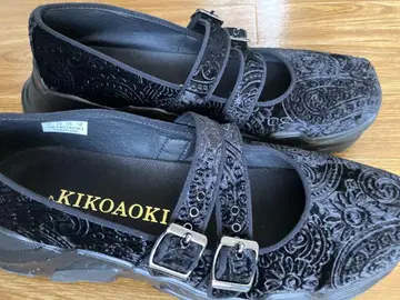 AKIKOAOKI 아키코아오키 로퍼 블랙 40