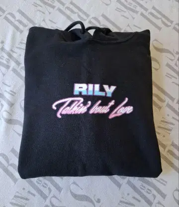 RILY 후드티 L 사이즈 블랙
