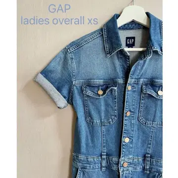 GAP 여성용 데님 오버롤 XS
