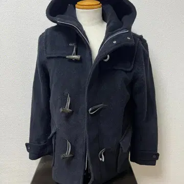 EDWIN 에드윈 더플 코트 후드 부착 네이비 M 사이즈 남성용