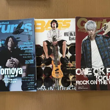 ONE OK ROCK 특집 음악 잡지 3권 세트