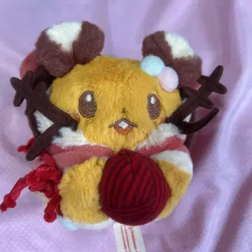 포켓몬 데덴네 마스코트 봉제 인형 크리스마스 Heartwarming